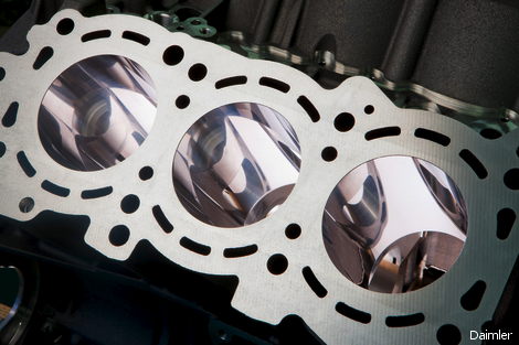 Mercedes Nanoslide technology cuts friction