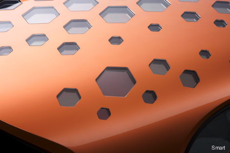 Smart Forvision concept solar roof