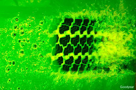Goodyear tyre test