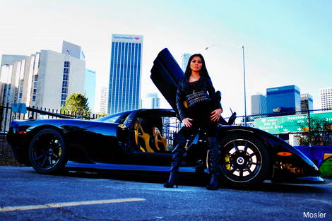 2012 Mosler Raptor GTR with Abby Cubey