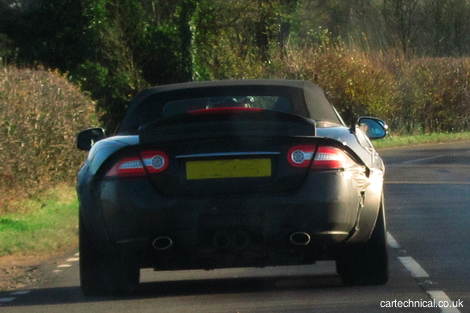 2012 Jaguar XE spy shot