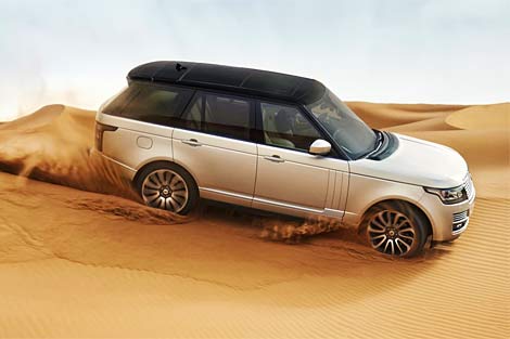 2013 Range Rover off road